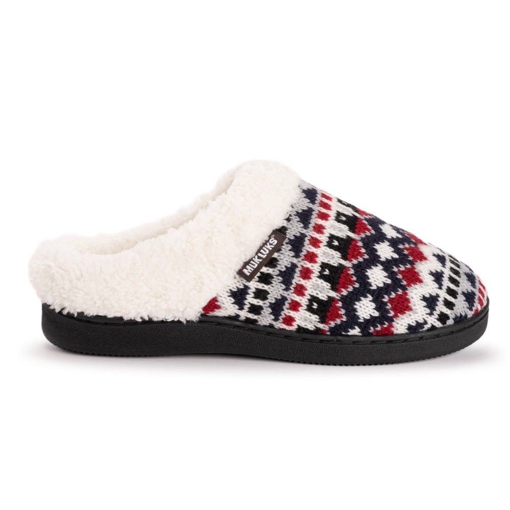 Muk-luks, Ladies Black Suzanna Clog Slippers