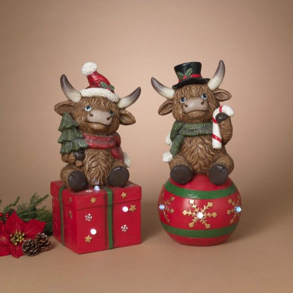 Gerson, Assorted Holiday Highland Cow