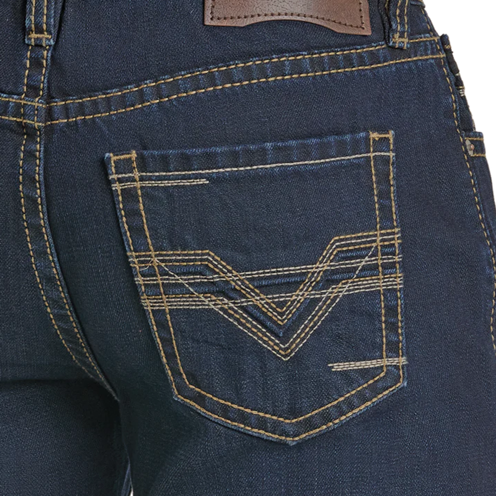 Rock & Roll, Men's Relaxed Fit Classic V Stackable Bootcut Jeans