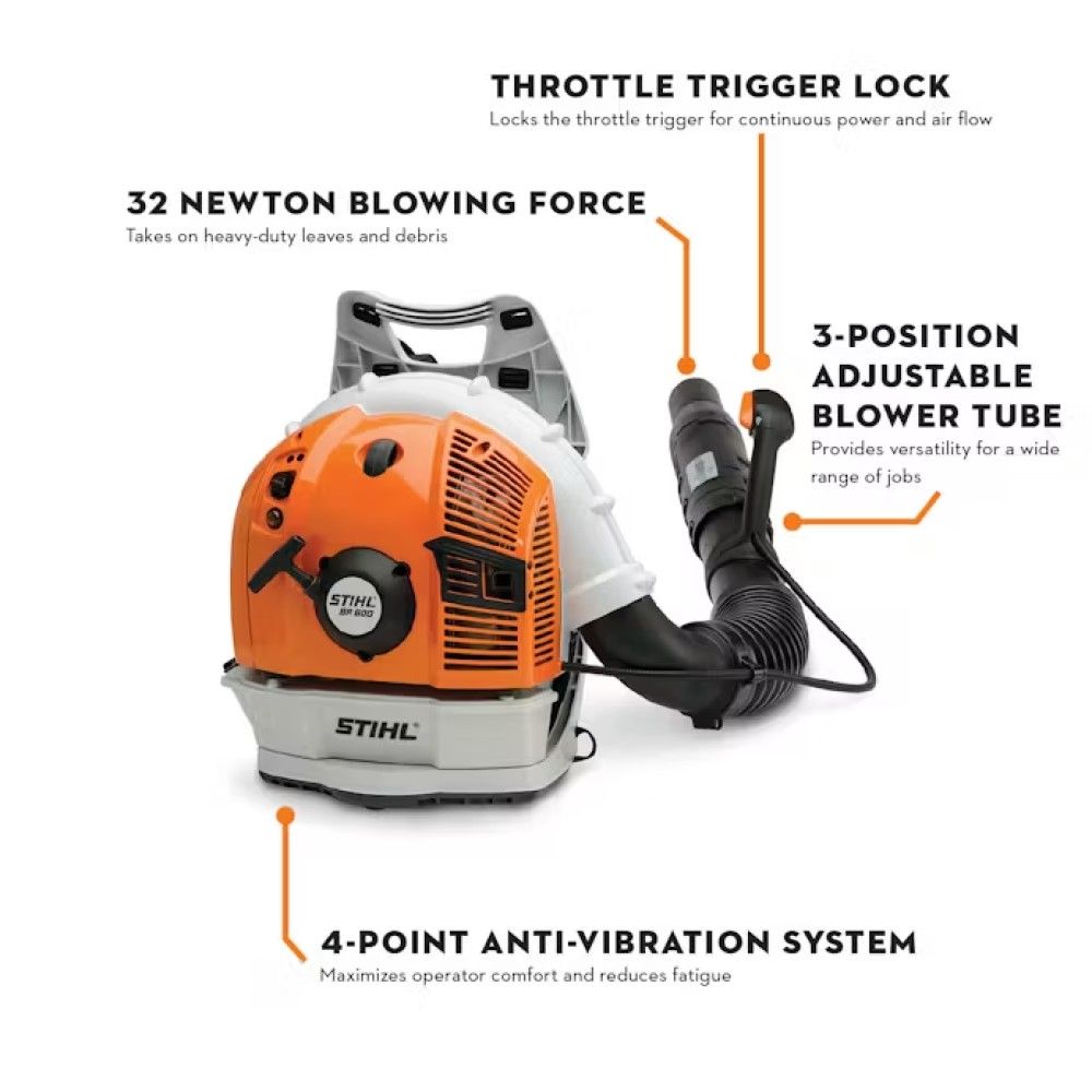 STIHL, BR 600 Professional Backpack Blower