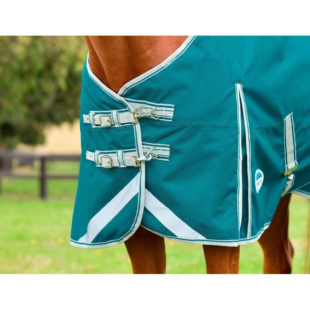 Weatherbeeta, Teal ComFiTec Plus Dynamic II Standard Neck Lite