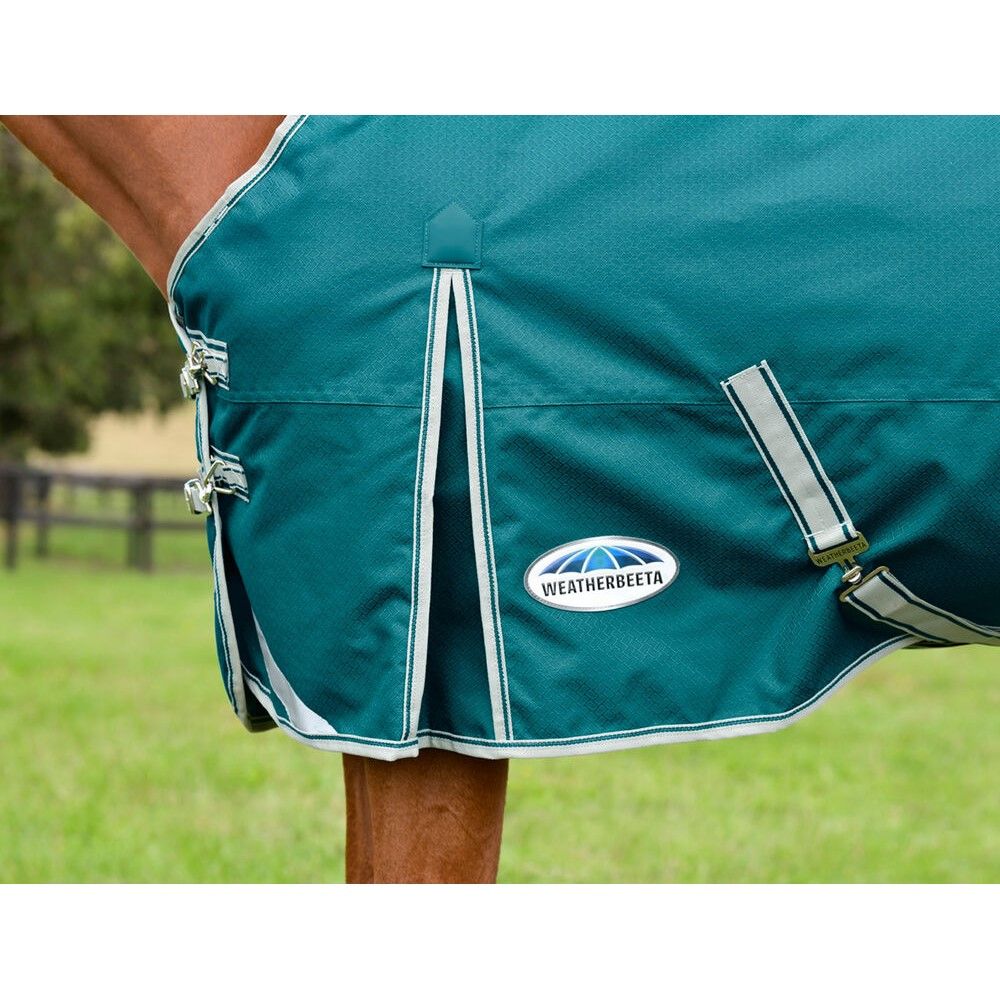 Weatherbeeta, Teal ComFiTec Plus Dynamic II Standard Neck Lite