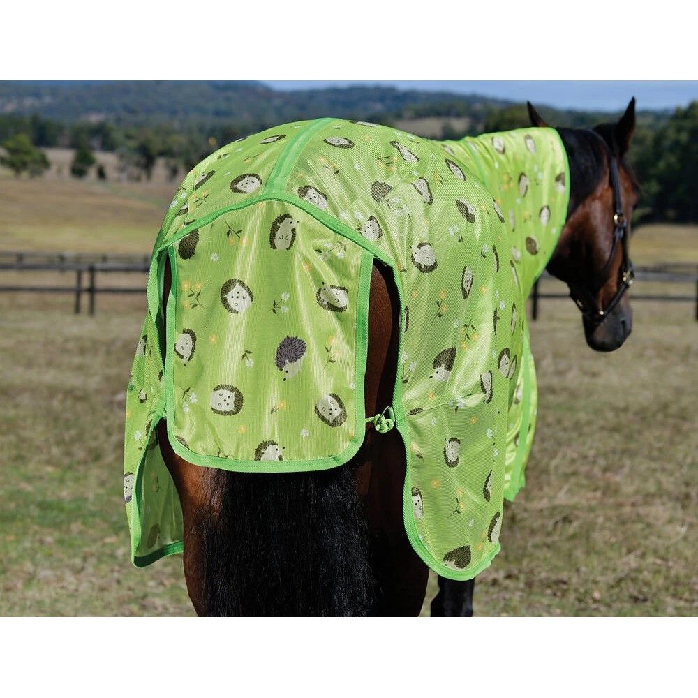 Weatherbeeta, Hedgehog Mesh With Gusset Belly Wrap Combo Neck