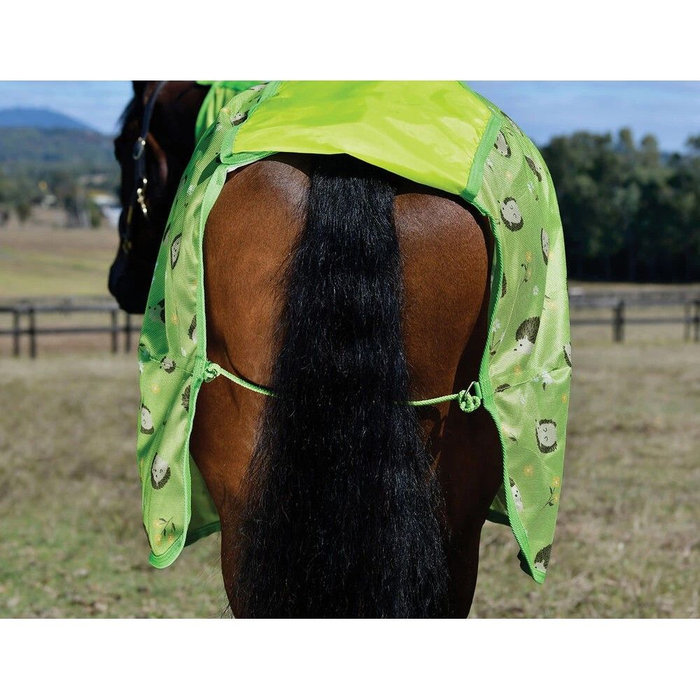 Weatherbeeta, Hedgehog Mesh With Gusset Belly Wrap Combo Neck
