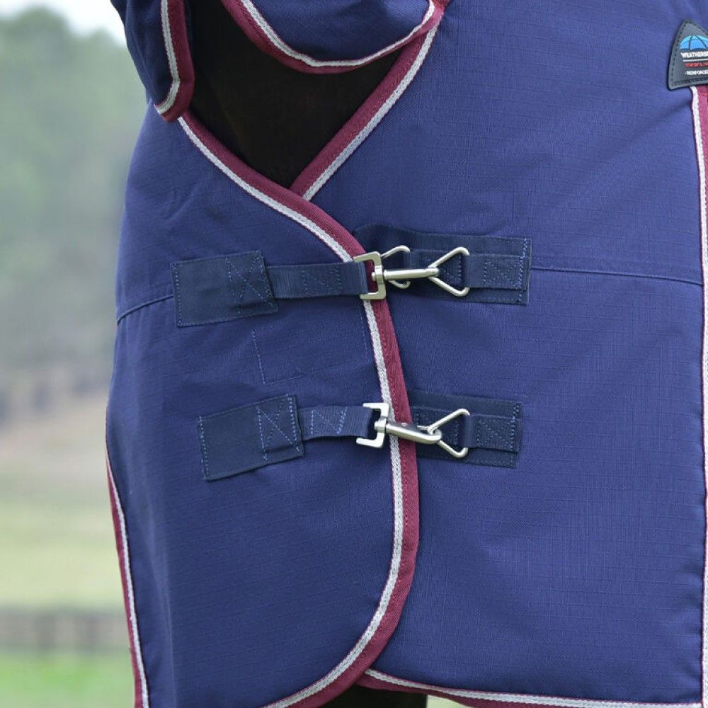 Weatherbeeta, Navy/Burgundy ComFiTec Essential Turnout Combo 360G