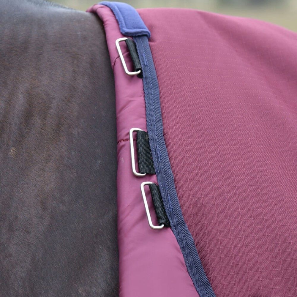 Weatherbeeta, Burgundy/Navy ComFiTec Essential Turnout 50G