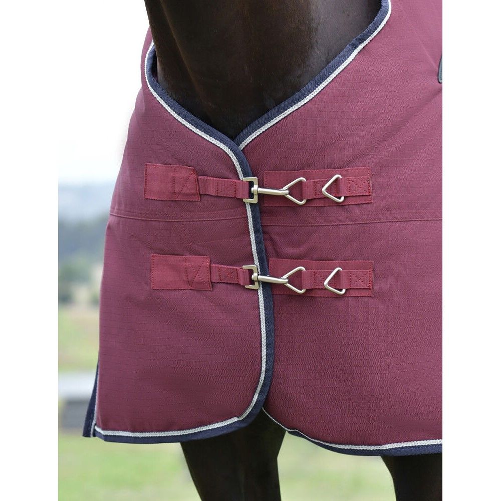 Weatherbeeta, Burgundy/Navy ComFiTec Essential Turnout 50G