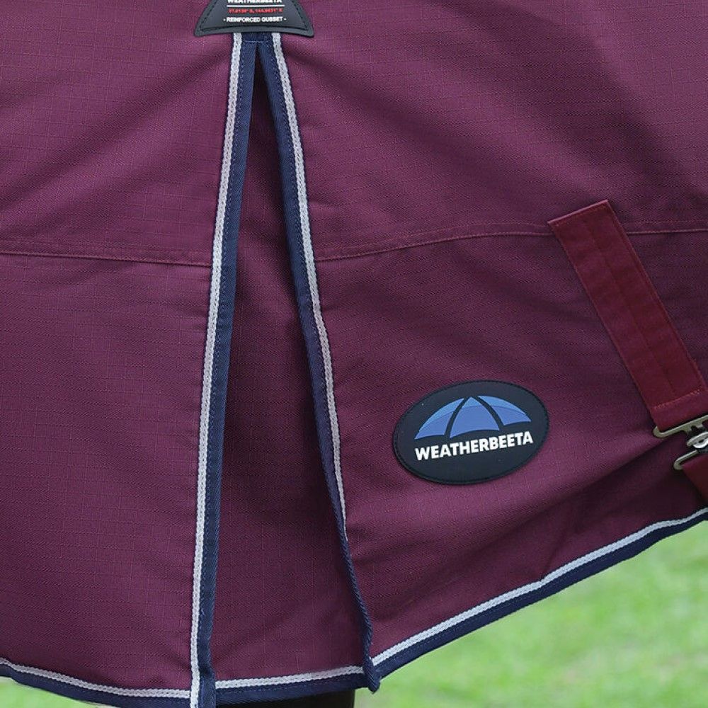 Weatherbeeta, Burgundy/Navy ComFiTec Essential Turnout 50G