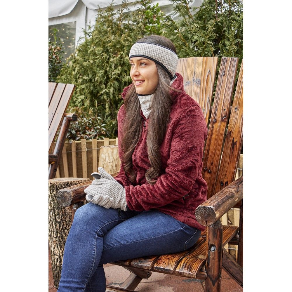 Broner, Ladies Cozy Up Textured Fleece Earband