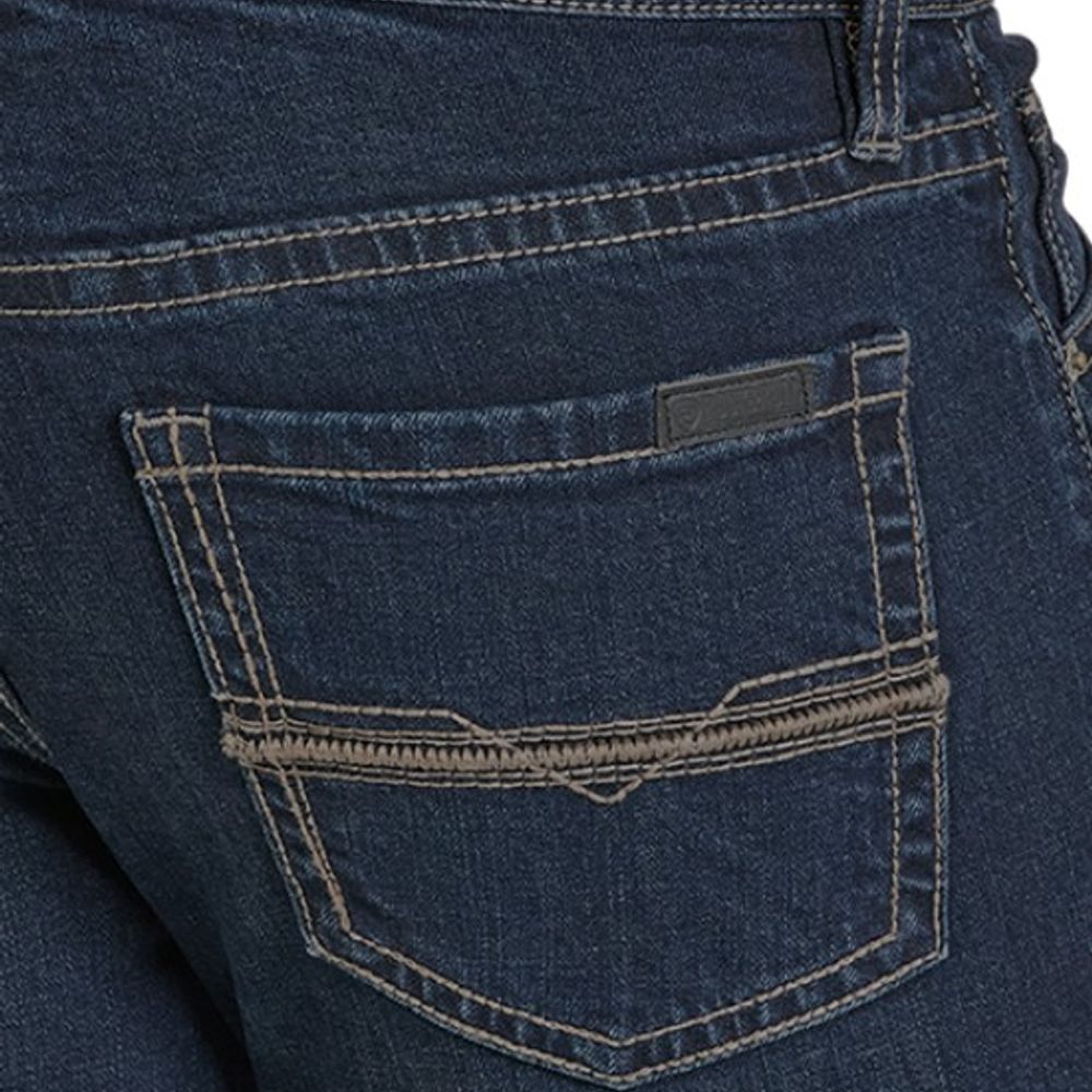 Rock & Roll, Men's Raised Denim Embroidery Revolver Jeans