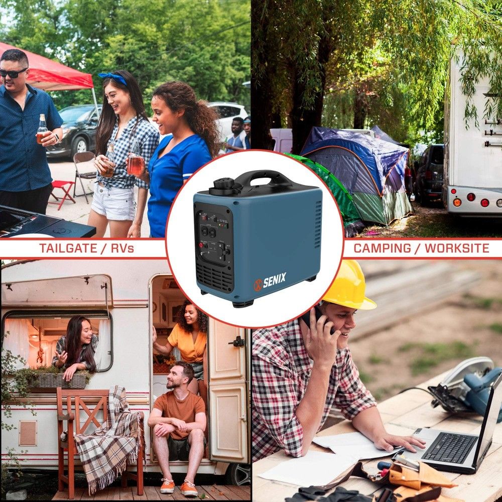 Senix, 2000 Watt Gas Inverter/Generator 