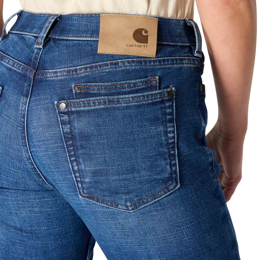 Carhartt, Ladies Mid Rise Straight Leg Essential Jean