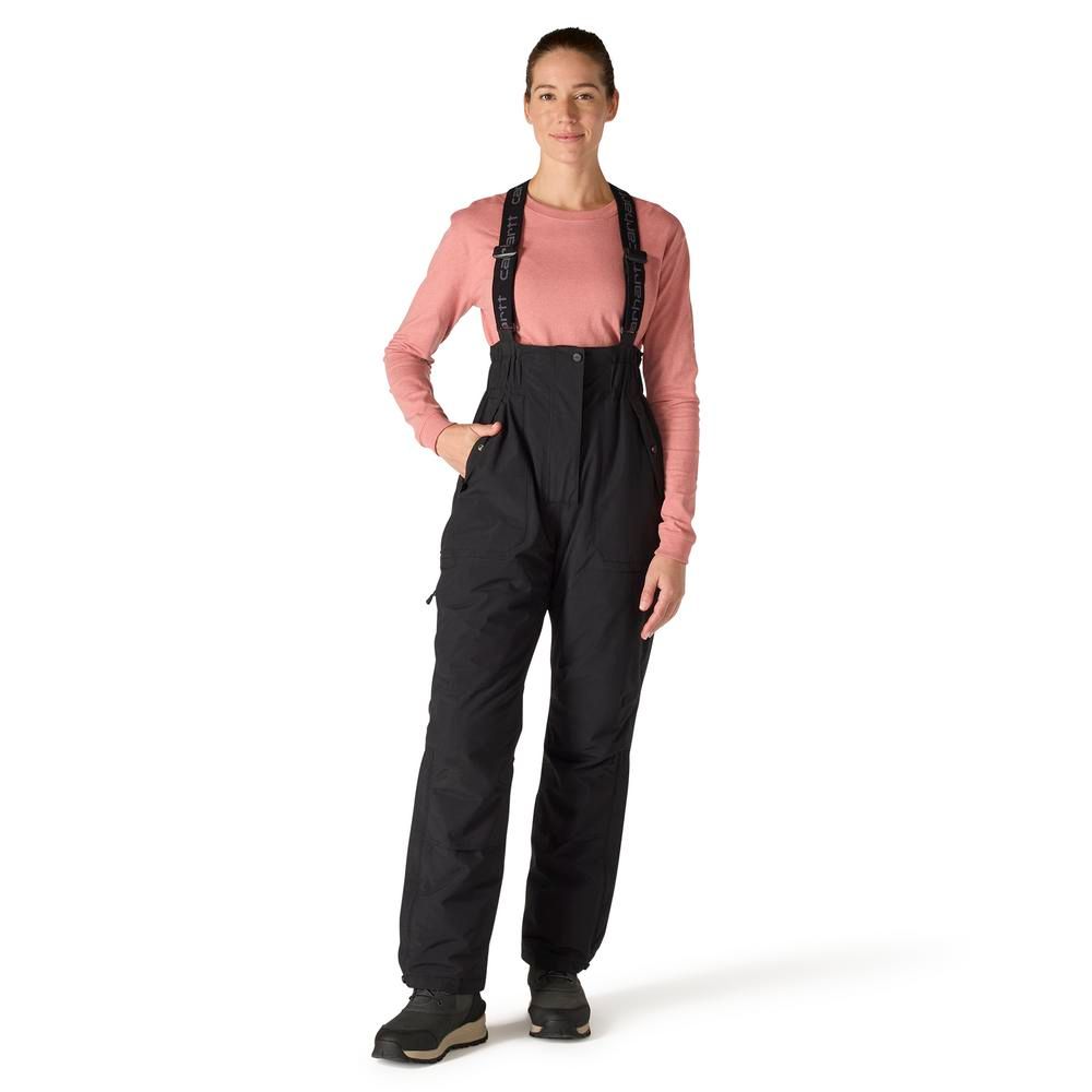 Carhartt, Ladies Black Storm Defender® Insulated Bib Overall