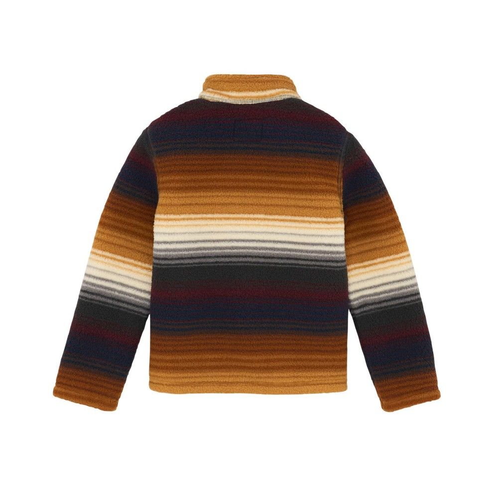 Wrangler, Boy's Multi Stripe Sherpa 1/4 Zip Pullover