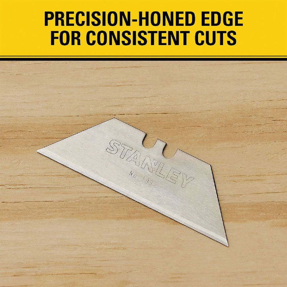 Stanley 2-Point Heavy-Duty 2-7/16 In. Utility Knife Blade (5-Pack)