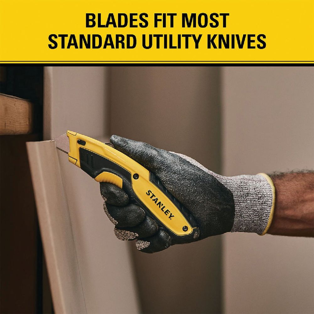 Stanley 2-Point Heavy-Duty 2-7/16 In. Utility Knife Blade (5-Pack)