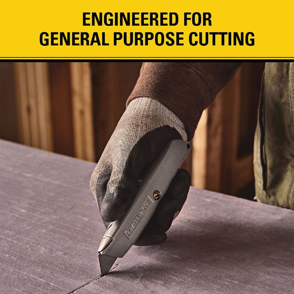 Stanley 2-Point Heavy-Duty 2-7/16 In. Utility Knife Blade (5-Pack)