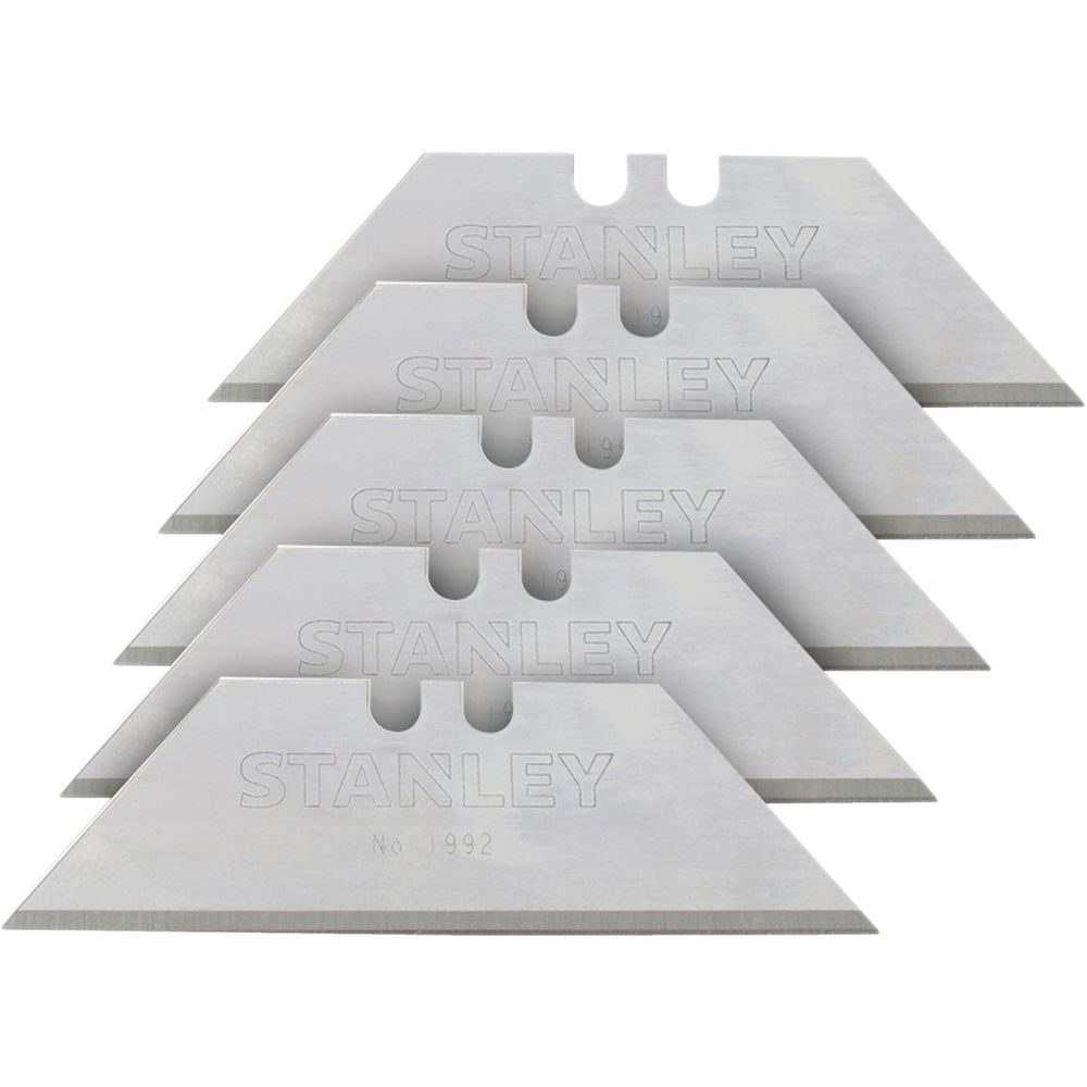 Stanley 2-Point Heavy-Duty 2-7/16 In. Utility Knife Blade (5-Pack)