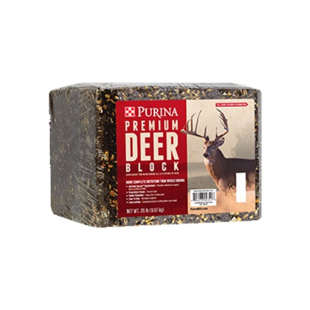 Purina, Premium Deer Block, 20 lb