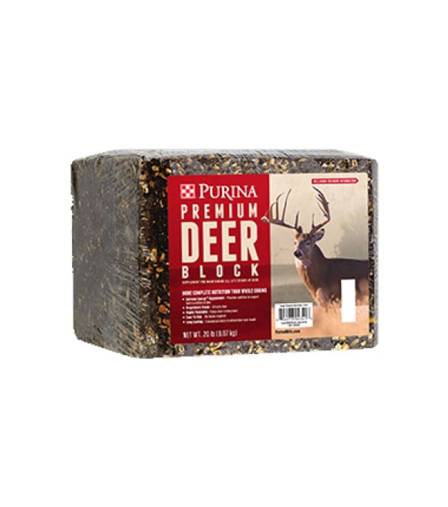 Purina, Premium Deer Block, 20 lb