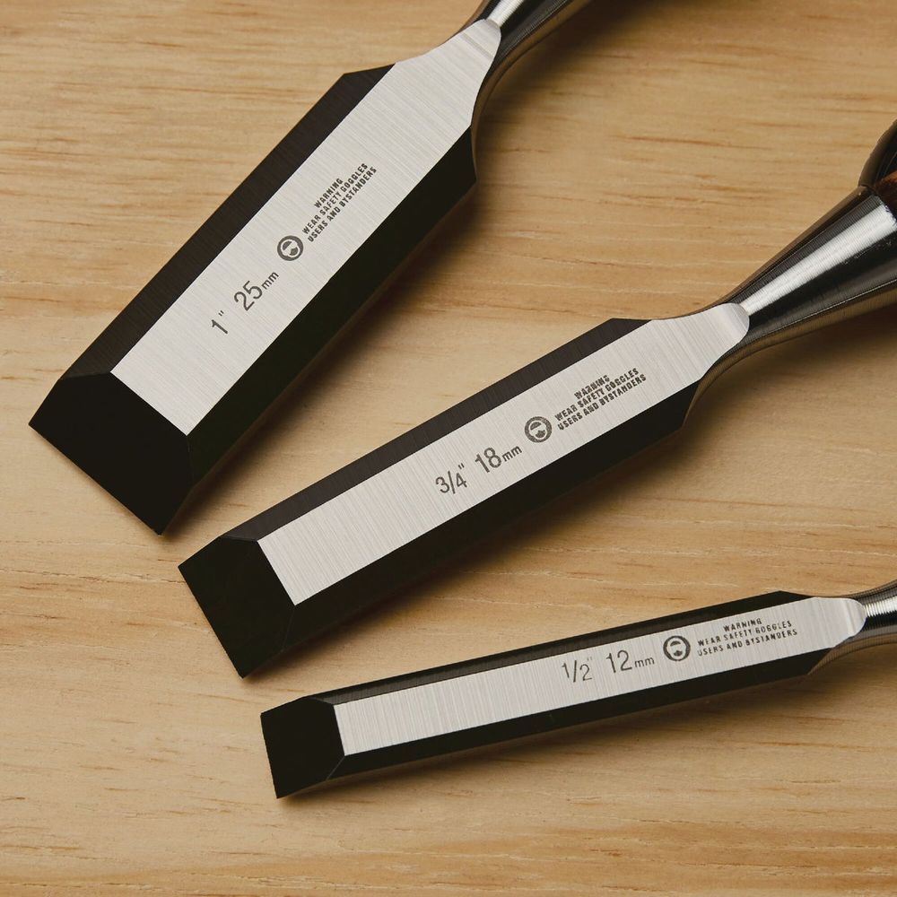 Stanley FatMax Wood Chisel Set (3-Piece)