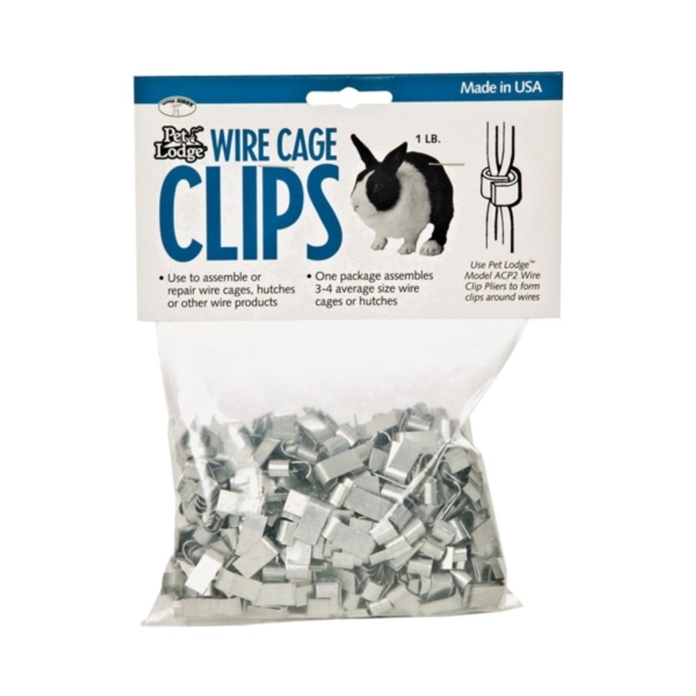 Pet Lodge Cage Clips 1 lb.
