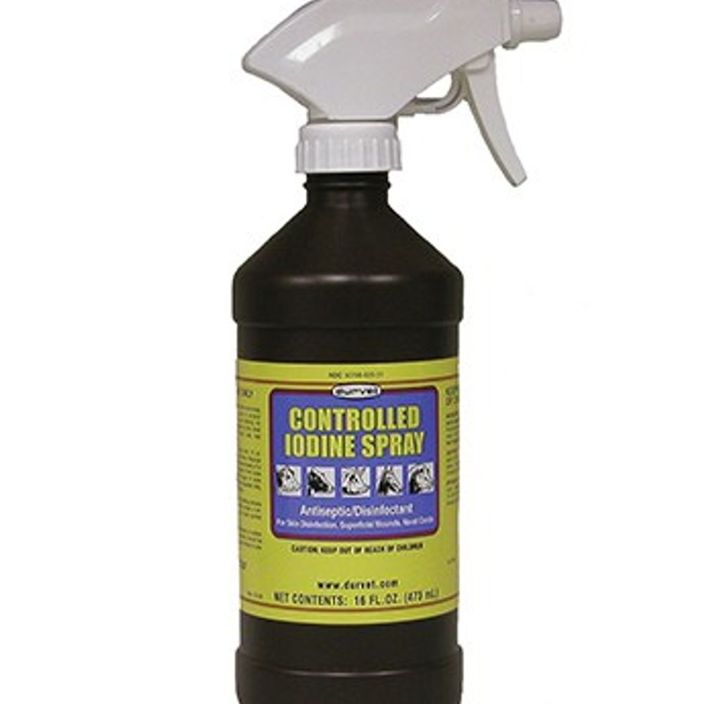 Durvet Controlled Iodine Spray, 1 pt.