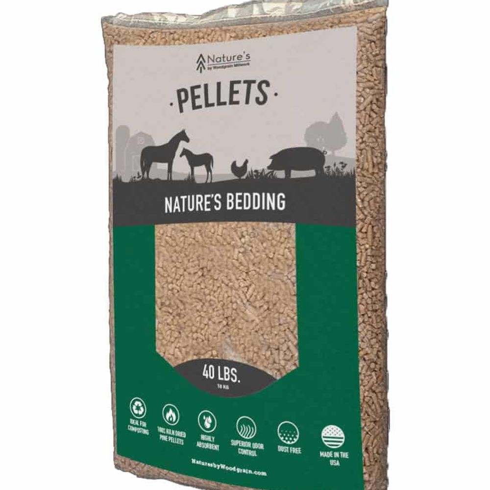 Nature's, Bedding Pellets, 40 lb