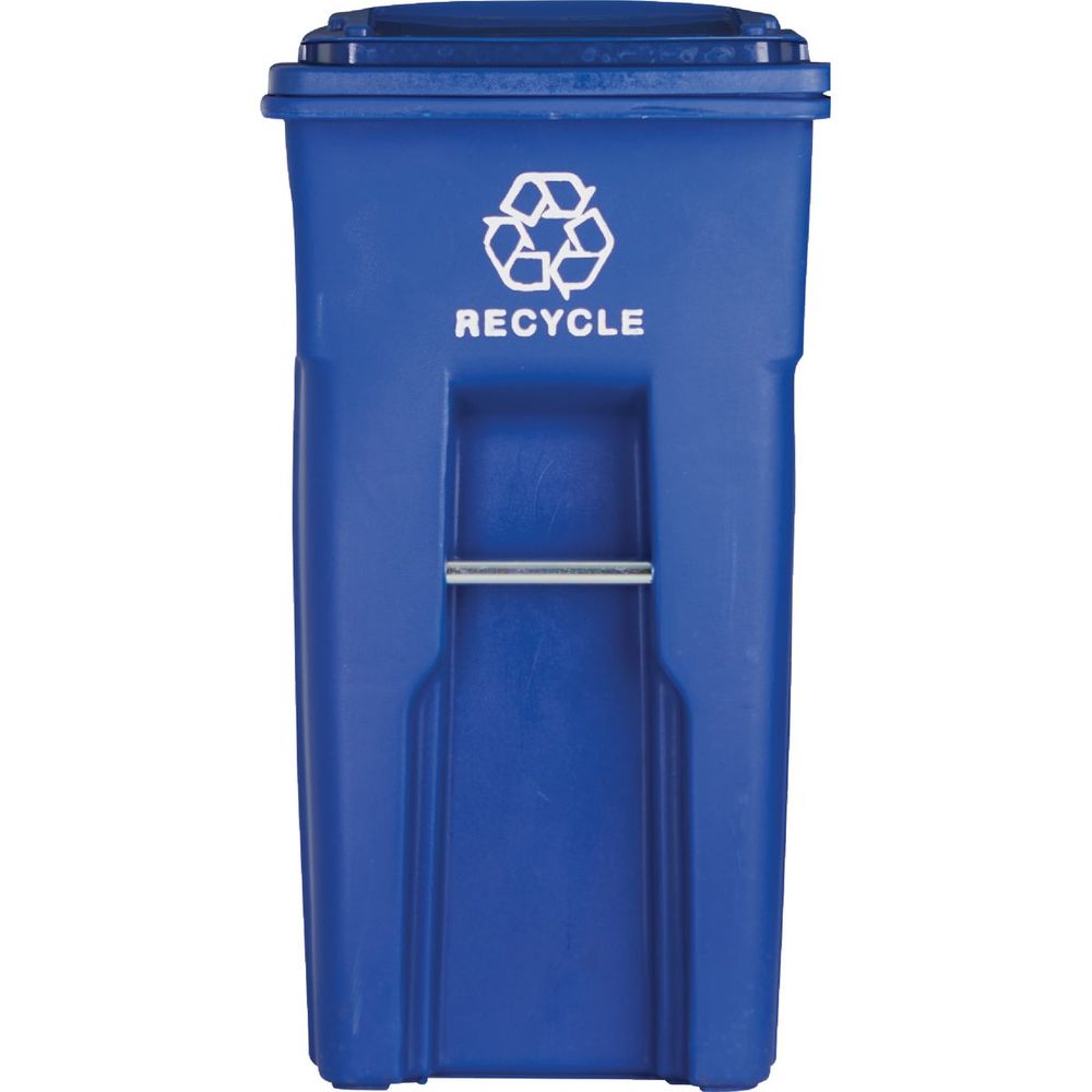 Toter 32 Gal. Recycling Trash Can with Lid