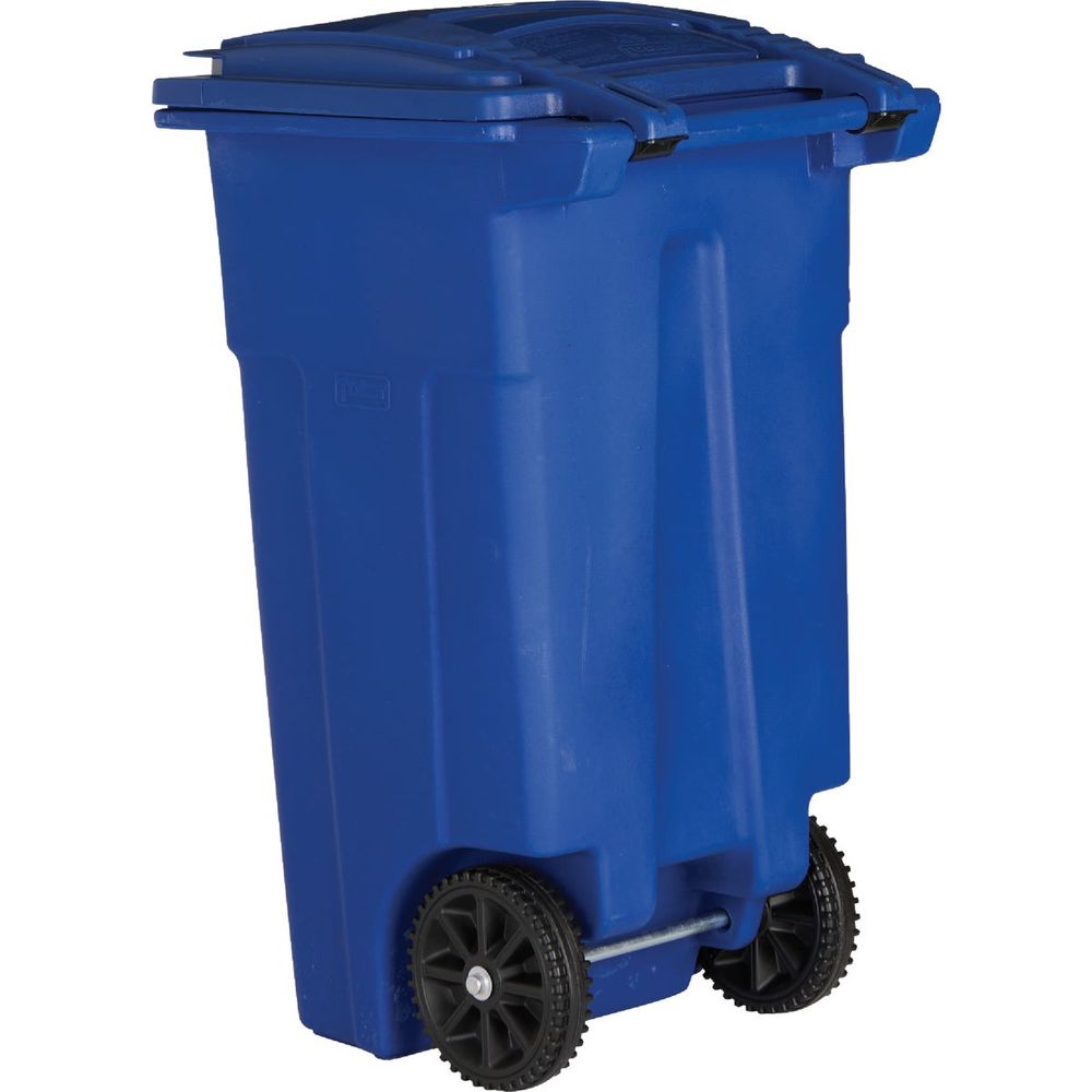Toter 32 Gal. Recycling Trash Can with Lid