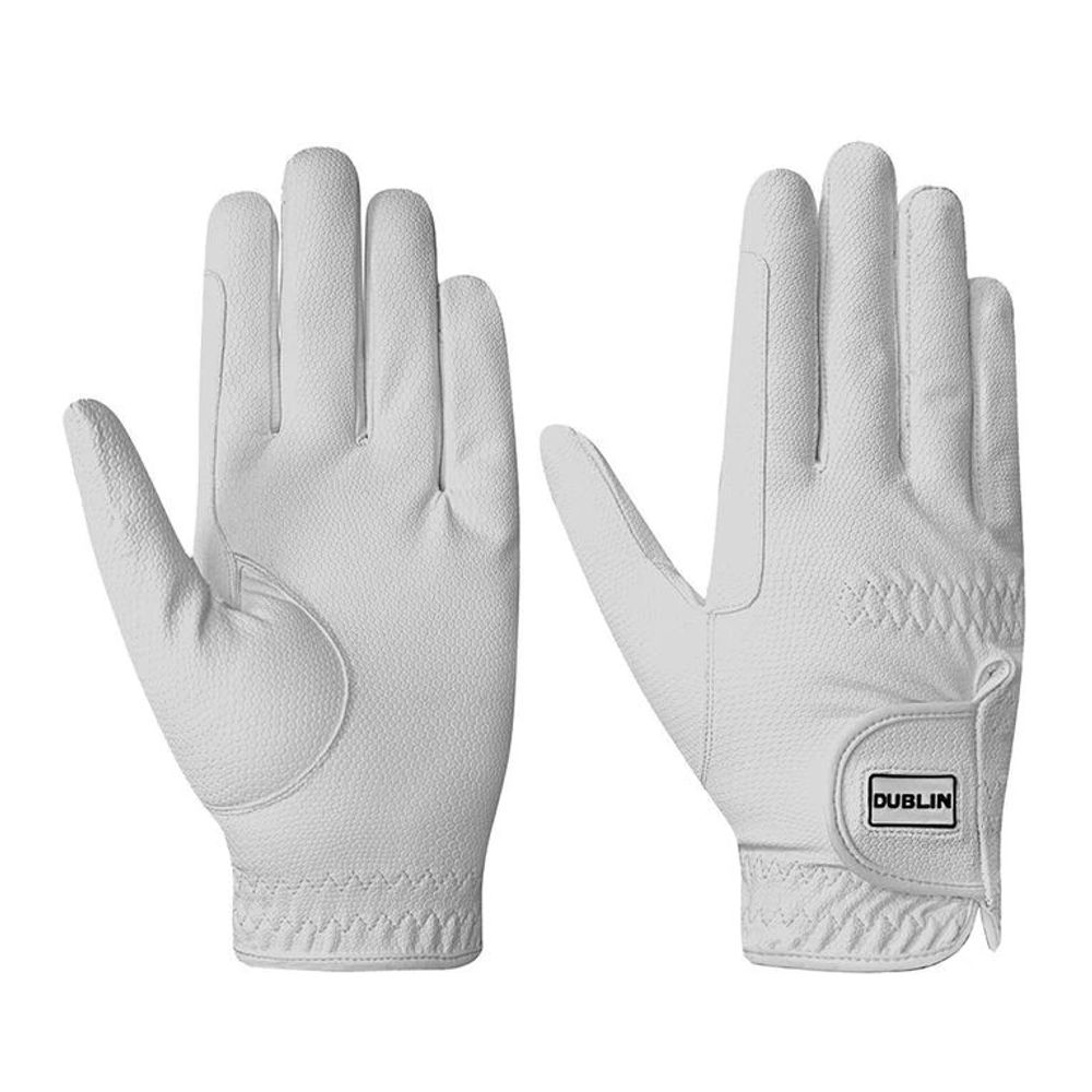 Weatherbeeta, White Dublin Everyday Riding Gloves