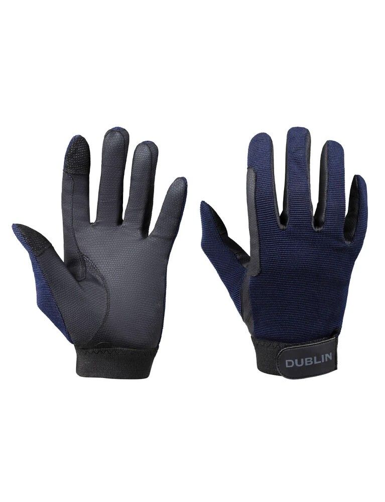 Weatherbeeta, Kids Navy Dublin All Seasons Riding Glove II