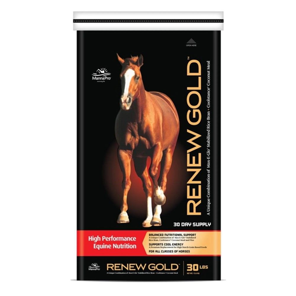 Manna Pro, Renew Gold Rice Bran, 30 lb