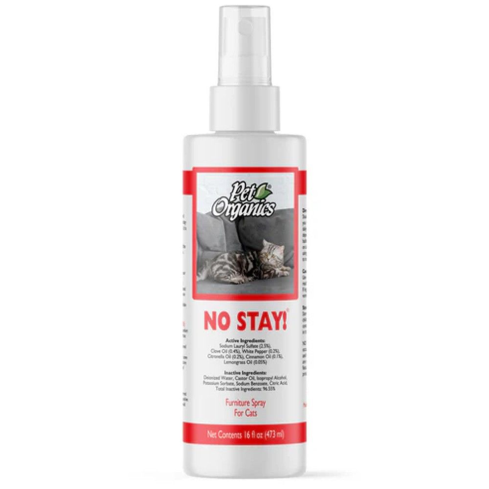 Naturvet, Pet Organics No Stay! Spray, 16 oz