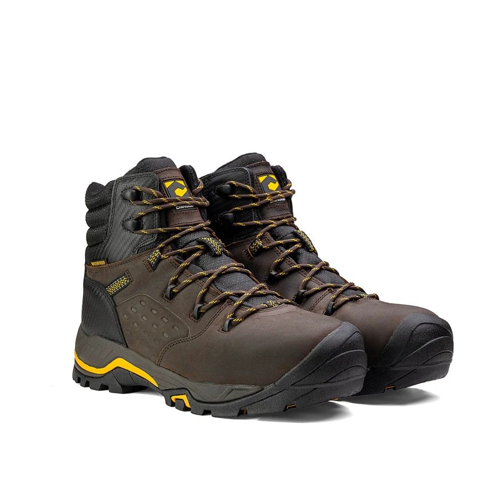 Chinook, Men's Brown 6" Olympic Composite Toe Waterproof Work Boot