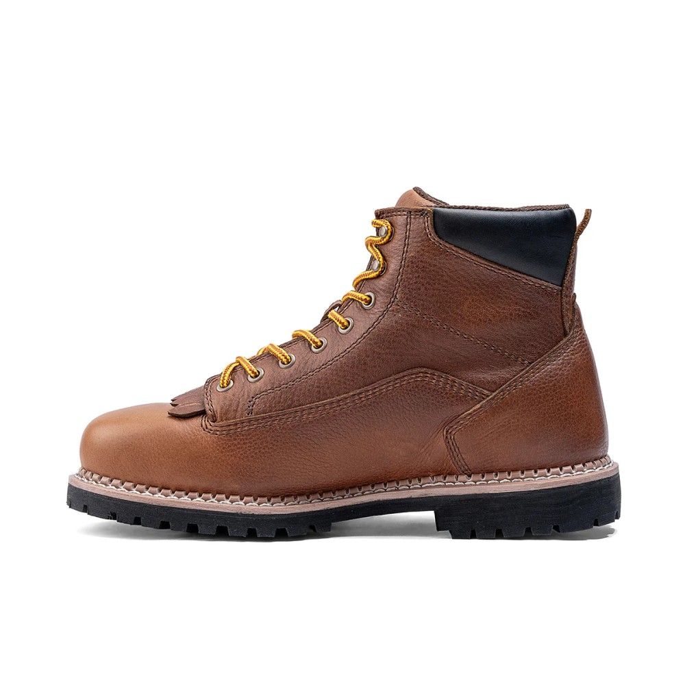 Chinook, Men's Brown 6" Logger Waterproof Work Boot