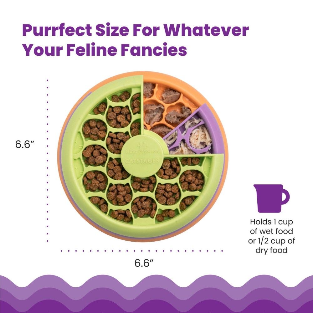 Outward Hound, Kitty Lickin' Layers Cat Fun Feeder Treat Puzzle