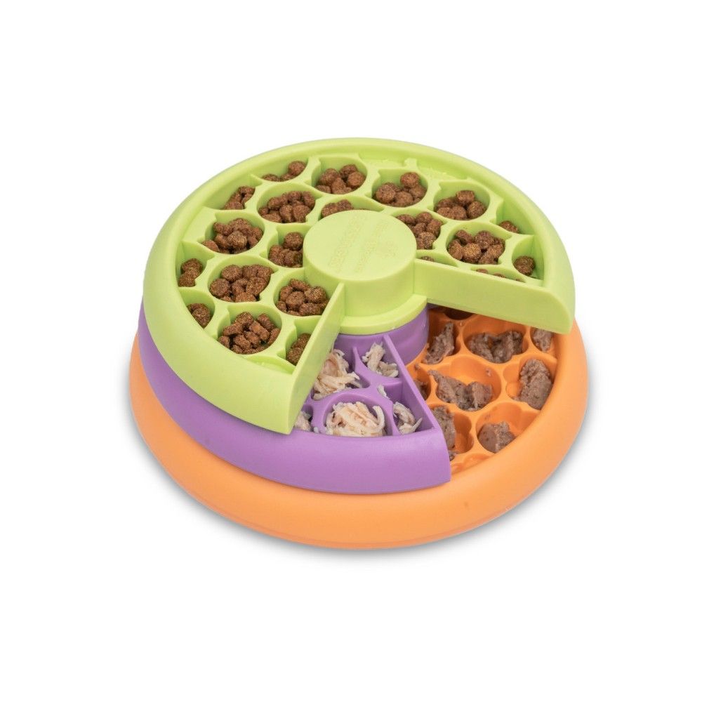 Outward Hound, Kitty Lickin' Layers Cat Fun Feeder Treat Puzzle