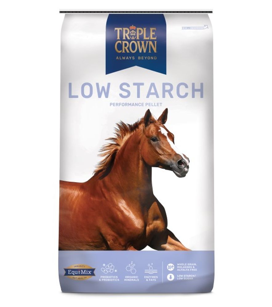 Triple Crown, Low Starch Pellets, 50 lb