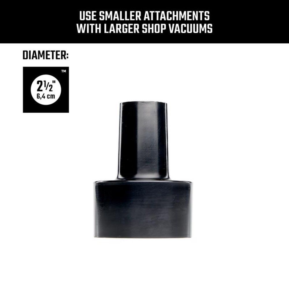 Craftsman, 1-1/4" to 2-/12" Wet/Dry Vac Hose Adapter, 1 pc 