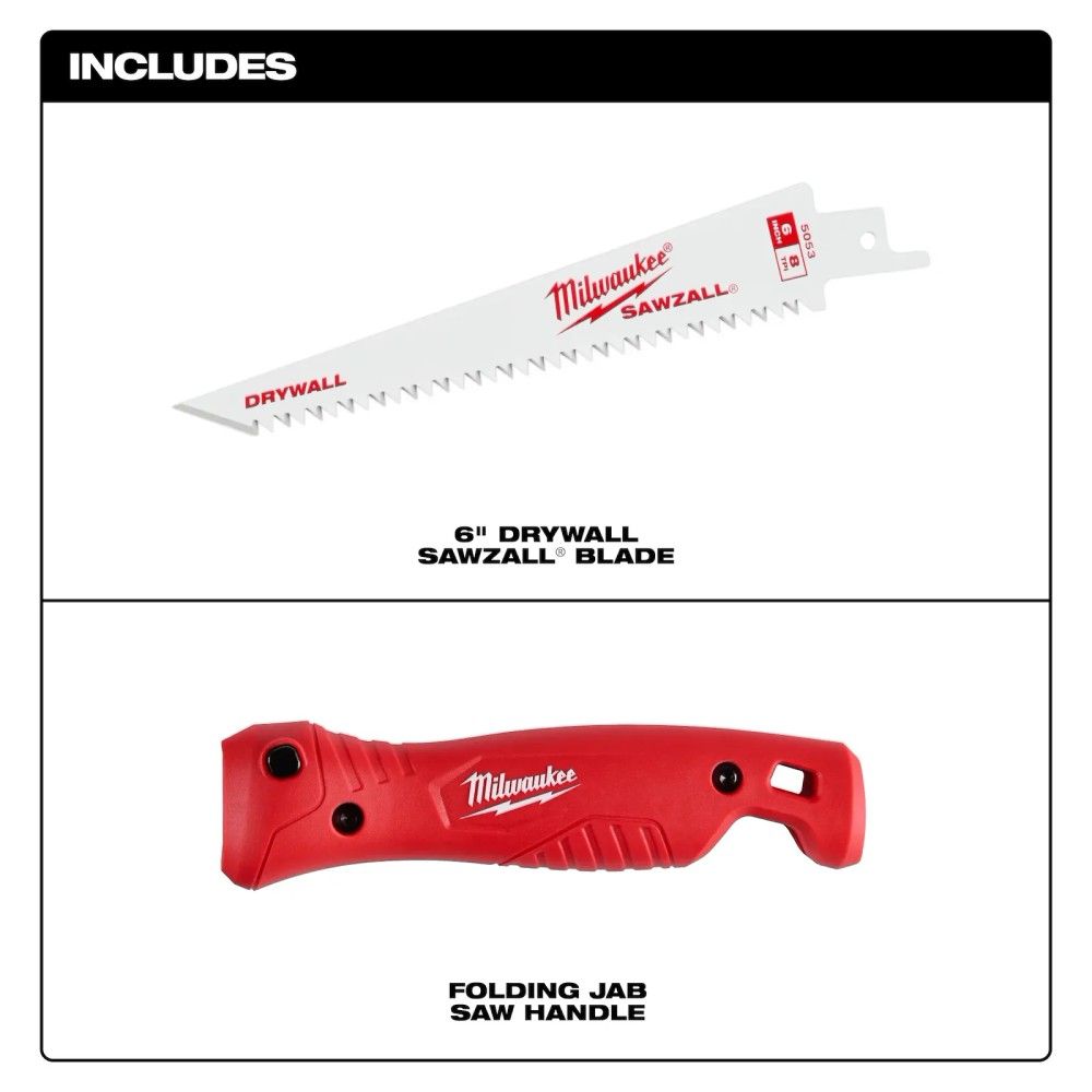 Milwaukee, 6" Folding Jab Saw