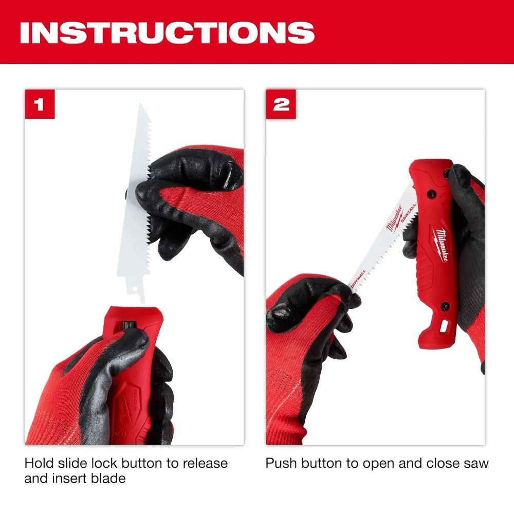 Milwaukee, 6" Folding Jab Saw