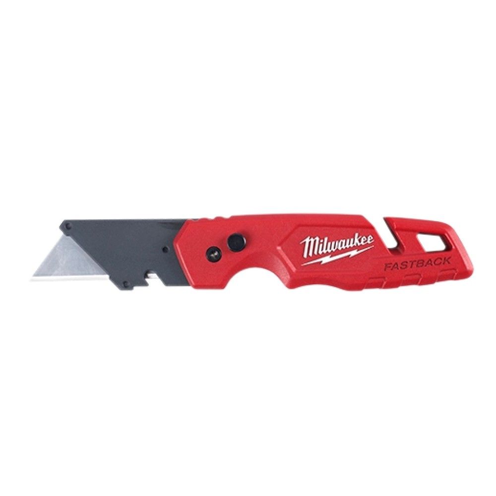 Milwaukee, FASTBACK™ Folding Utility Knife with Blade Storage & 50 Piece Blades