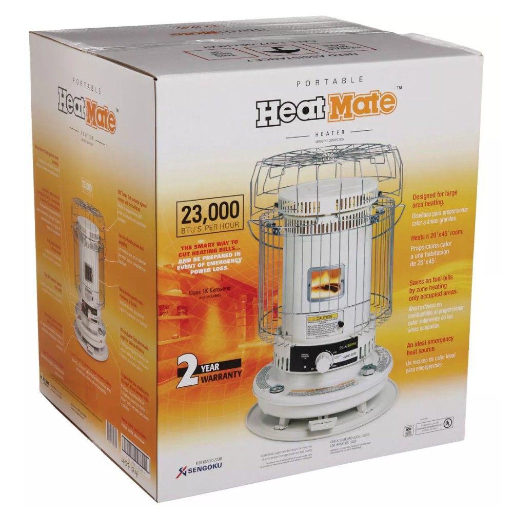 HeatMate, 22,300 BTU Convection Kerosene Heater