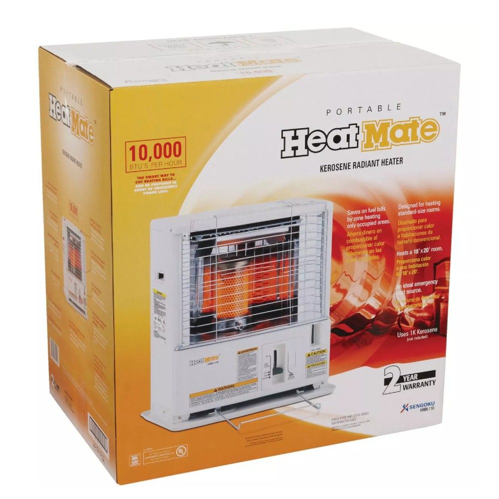 HeatMate, 10,600 BTU Radiant Kerosene Heater