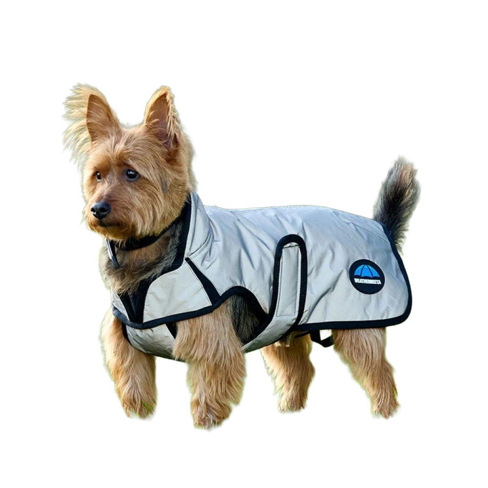 Weatherbeeta, Silver ComFiTec Reflective Showerproof Dog Coat