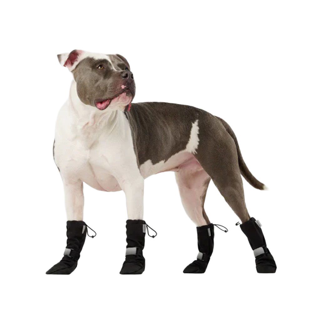 CANADA POOCH, Black Soft Shield Dog Boots