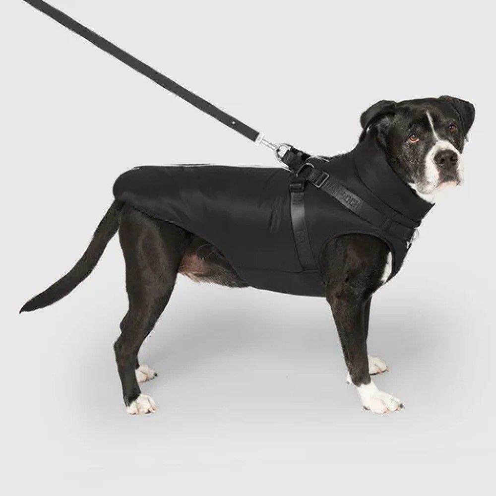 CANADA POOCH, Black Complete Control Harness Dog Winter Jacket