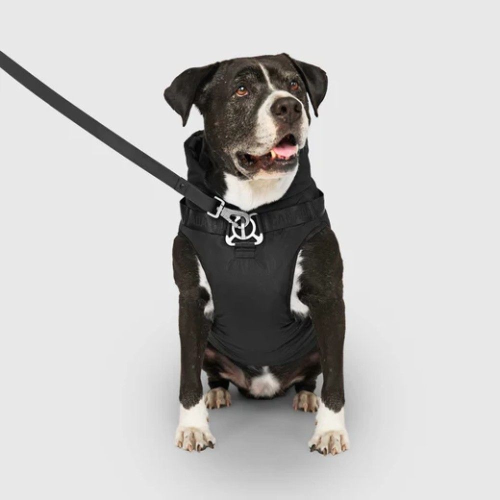 CANADA POOCH, Black Complete Control Harness Dog Winter Jacket