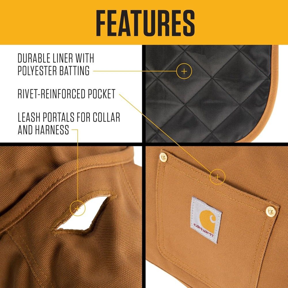 Carhartt, Brown Dog Chore Coat